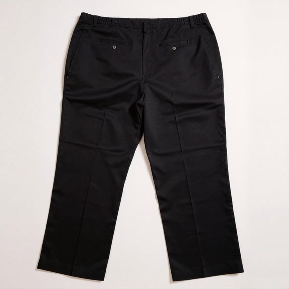 CJ Banks Classic Black Straight Leg Pants, Plus Size 28W - Picture 3 of 7